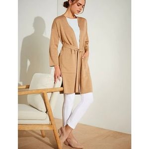 Eileen Fisher Washable Stretch Crepe Straight Leg Ankle Pants in white Size XL